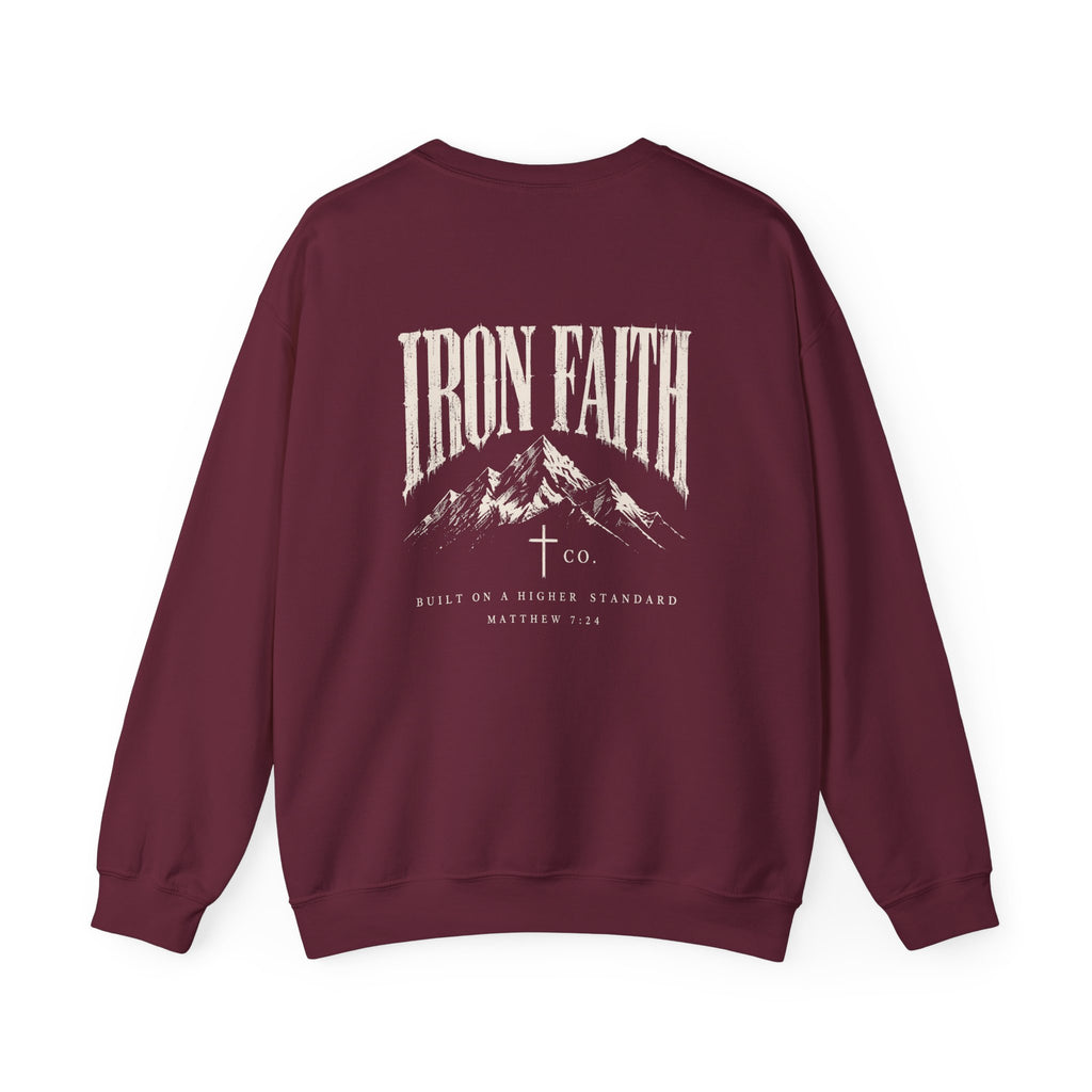 Built on a Higher Standard Crewneck – Back Print