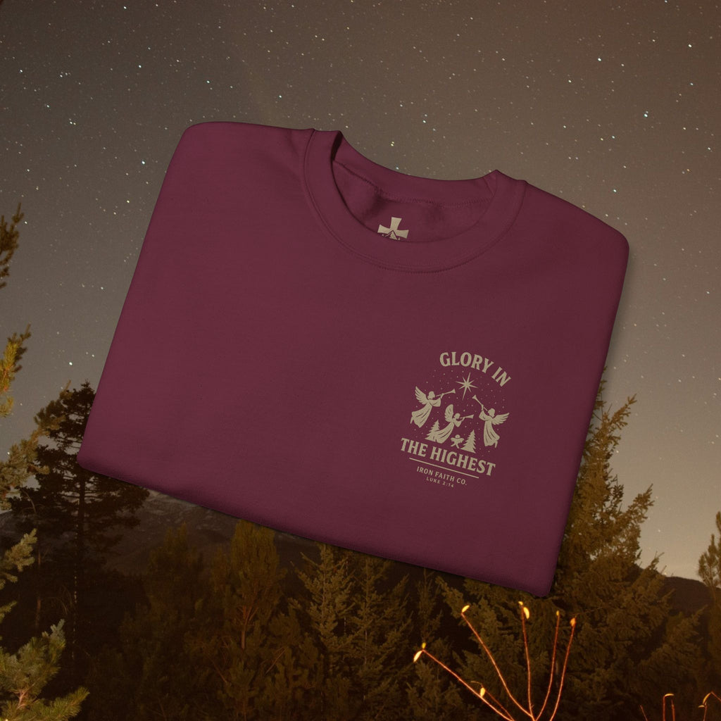 Hope Was Born This Night Sweatshirt - IronFaithCo. - photo 29 of 30