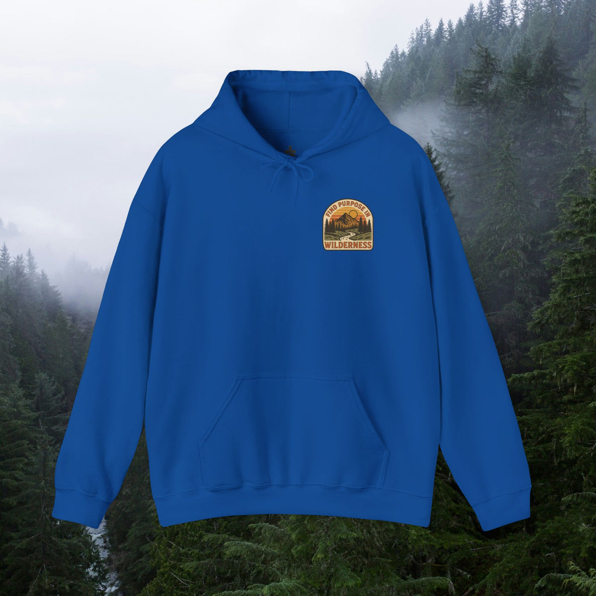 Find purpose in wilderness - Iron Faith Co. - Comfortable Heavy Blend Sweatshirt - photo 8 of 30