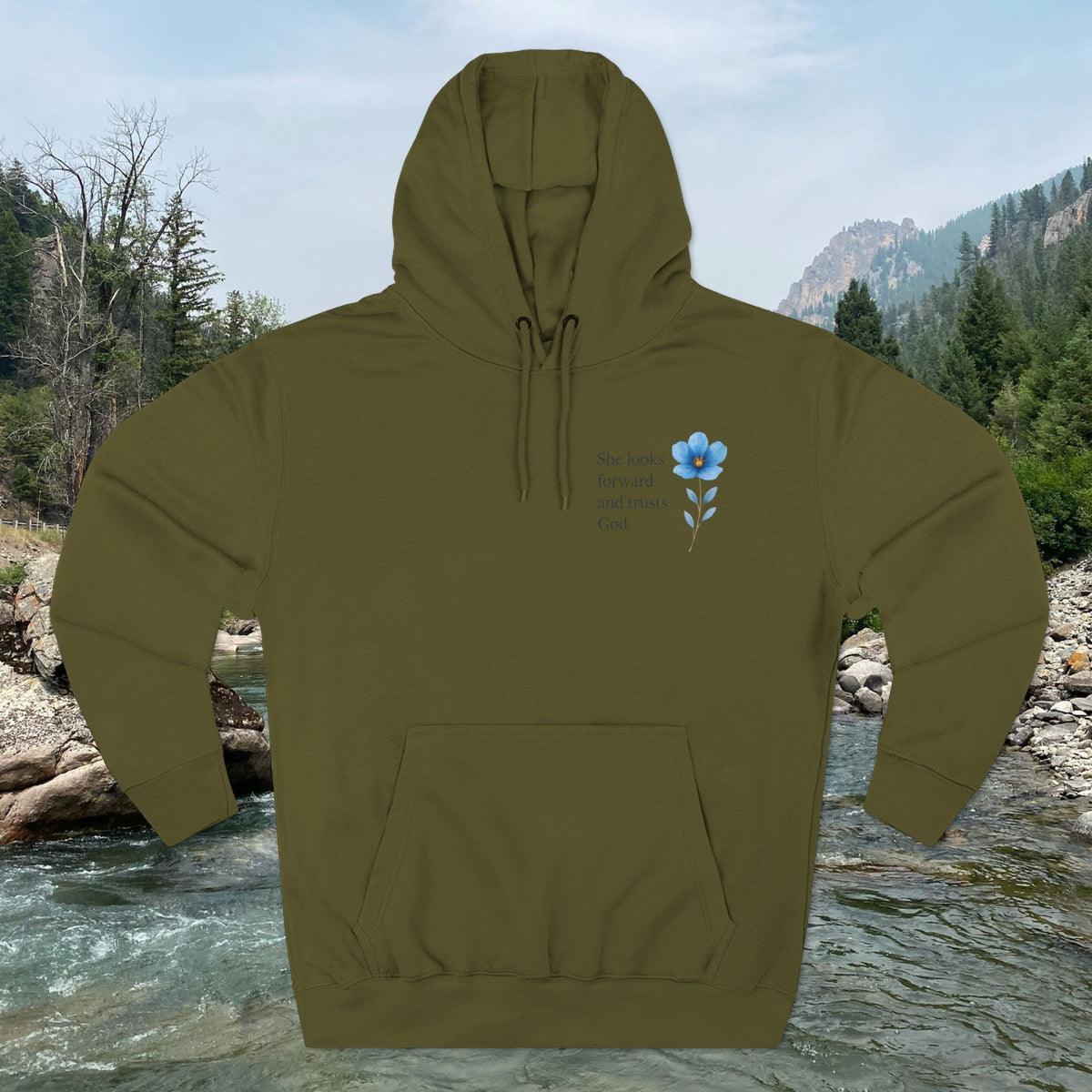She Looks Back and Thanks God Comfort Pullover - IronFaithCo. - photo 7 of 30