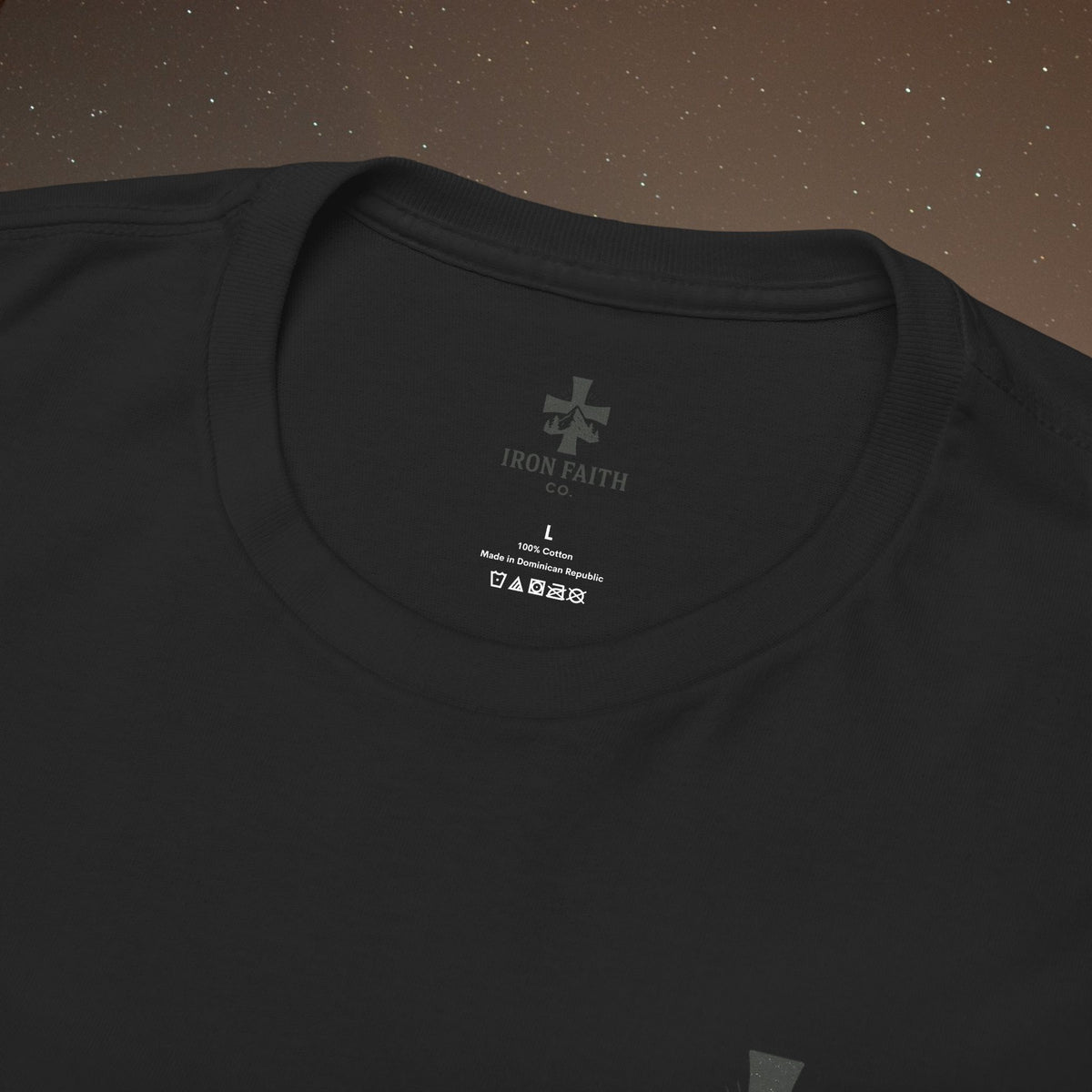Iron Faith Co. | Not Perfect, Just Forgiven - Unisex Heavy Cotton T-Shirt