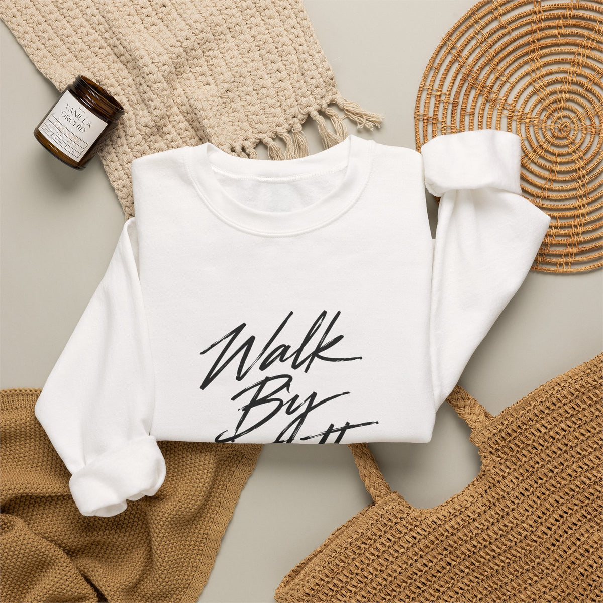 Walk By Faith Crewneck