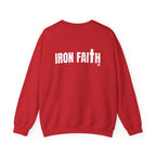Iron Faith Co. Wordmark Crewneck – Back Print