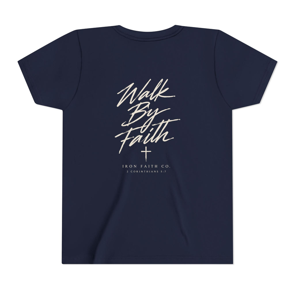 Walk By Faith Youth Tee – Back Print