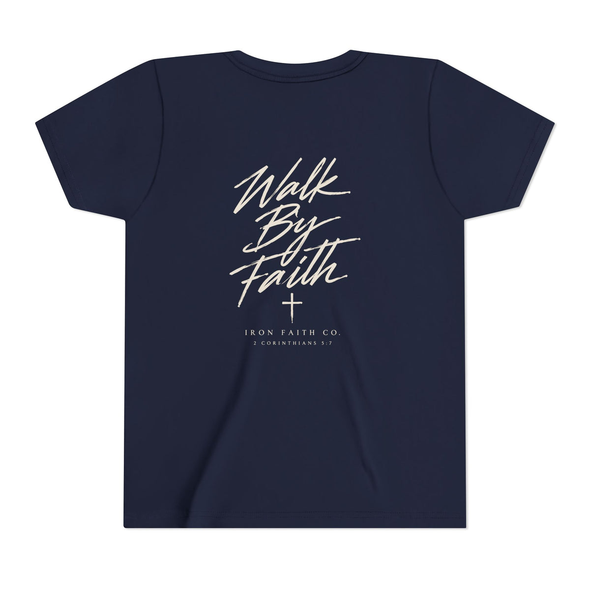 Walk By Faith Youth Tee – Back Print