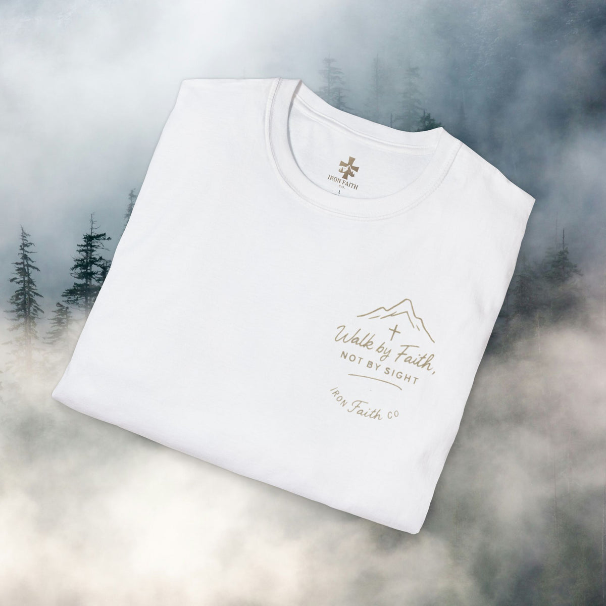 Iron Faith Co. | Matthew 6:34 T-shirt