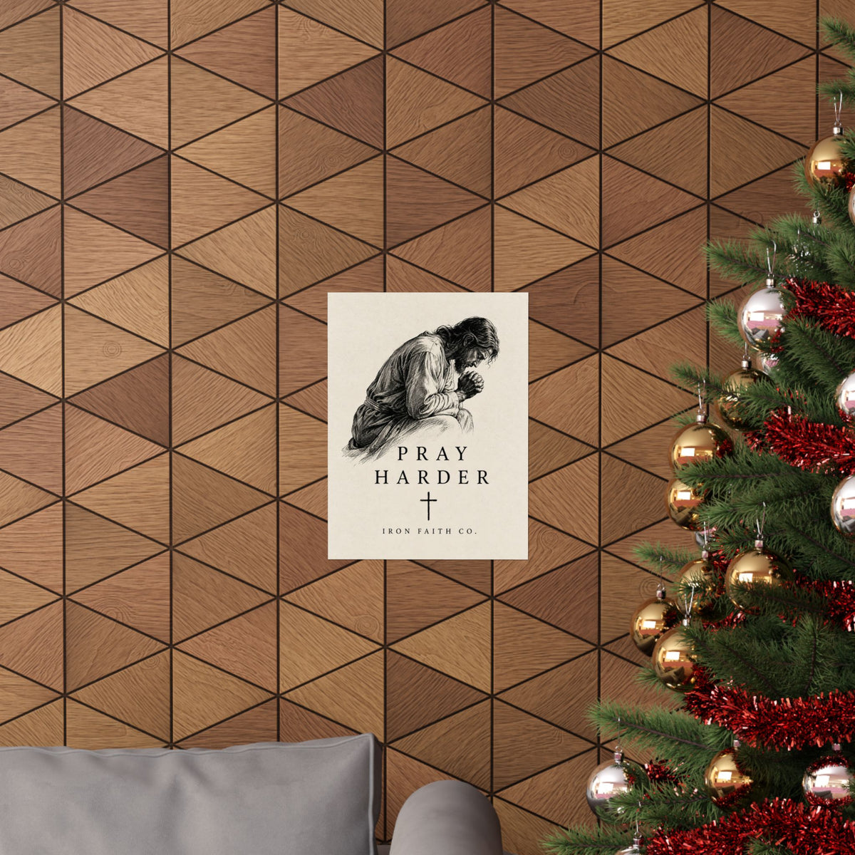 Pray Harder Poster