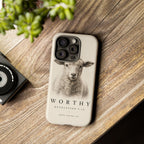 Worthy Revelation 5:12 Phone Case