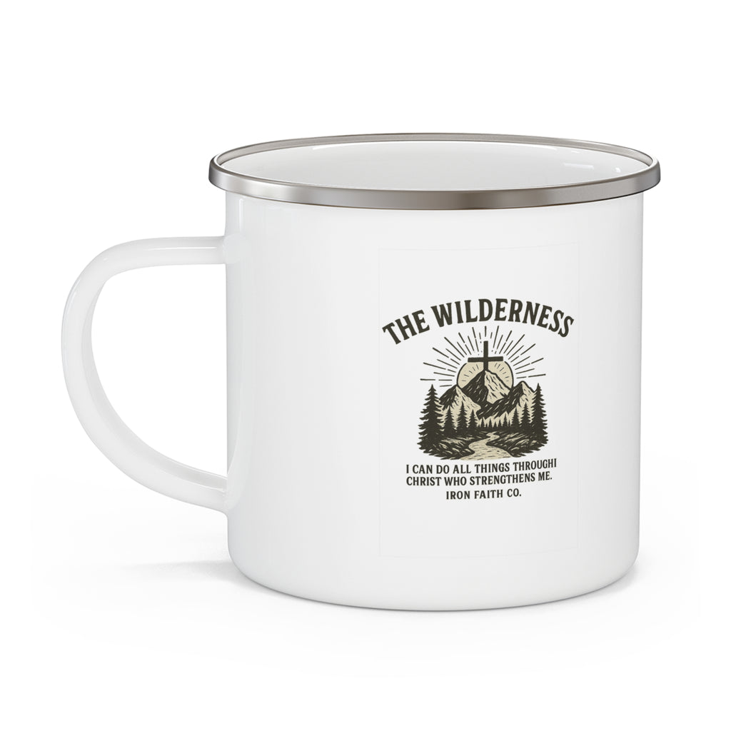 The Wilderness Enamel Camp Mug