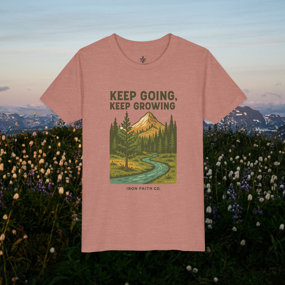 Keep going keep growing - Iron Faith Co. - Youth Short Sleeve Tee - photo 12 of 30