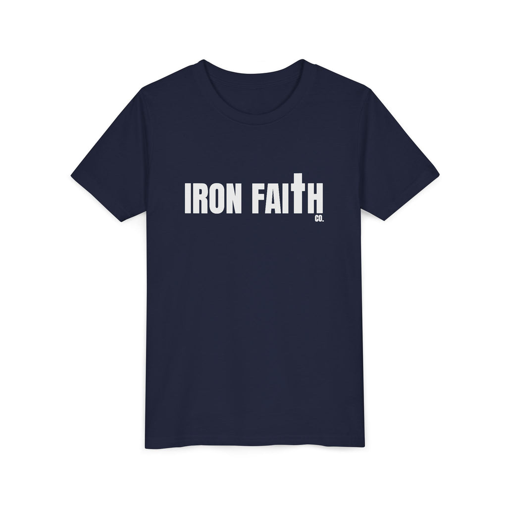 Iron Faith Co. Wordmark Youth Tee