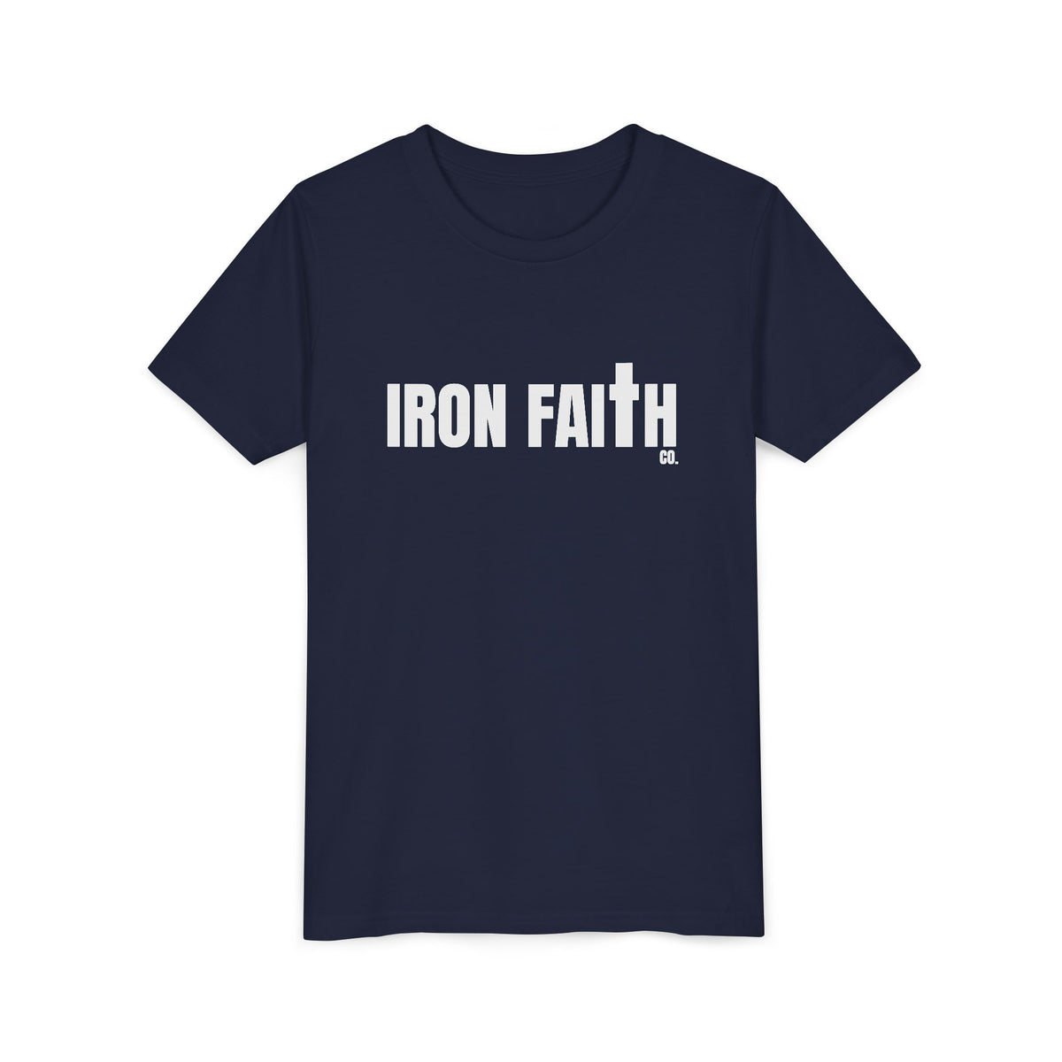 Iron Faith Co. Wordmark Youth Tee