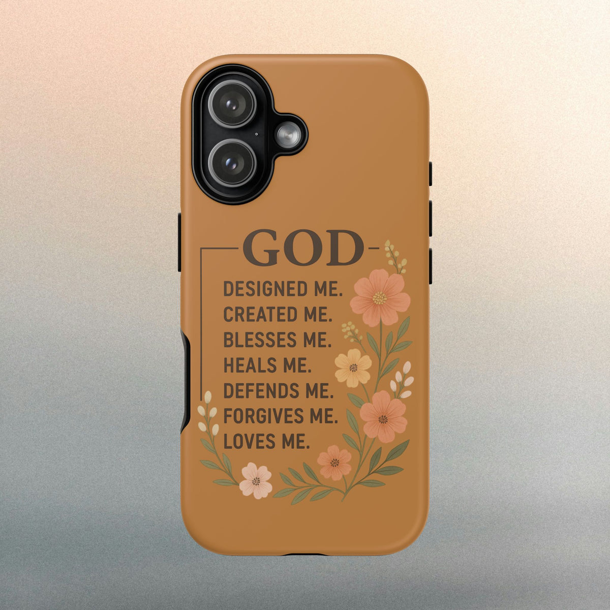 GOD Designed Me Floral iPhone Case - photo 18 of 30