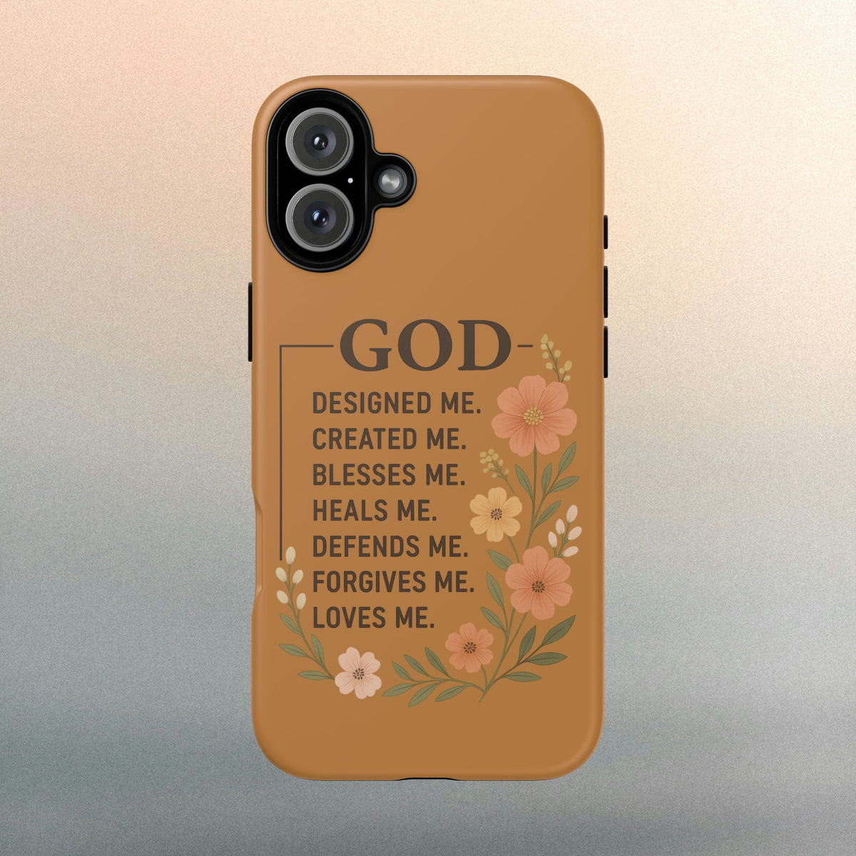 GOD Designed Me Floral iPhone Case - photo 13 of 30