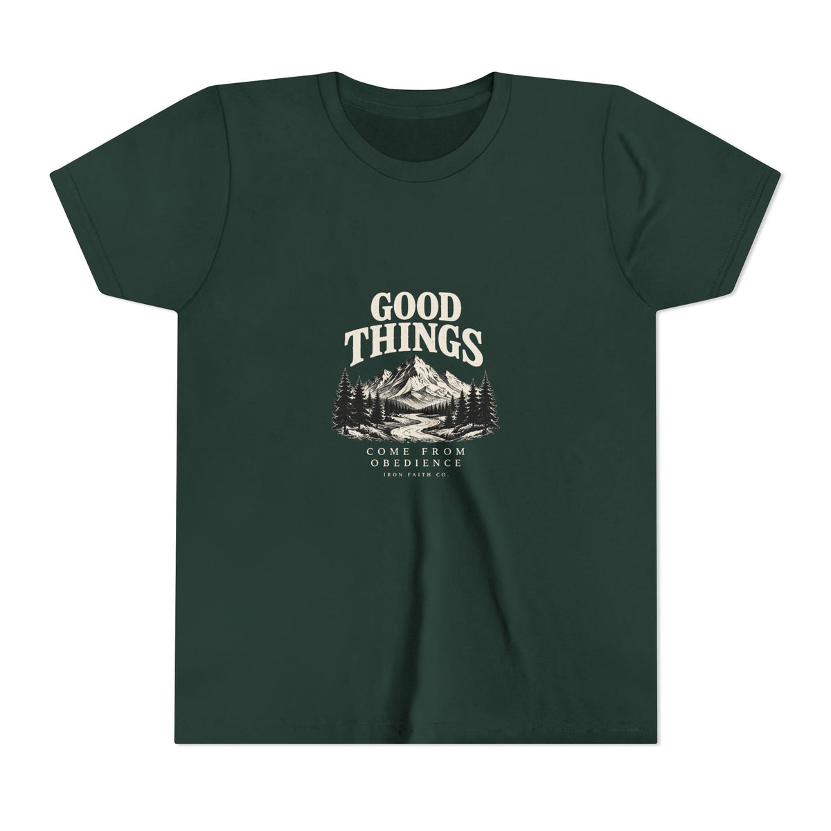 Good Things Come From Obedience Youth Tee