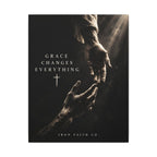 Grace Changes Everything Canvas Print