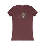Lion of Judah Women's Fitted Tee – Back Print
