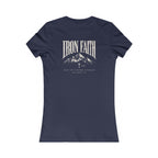 Built on a Higher Standard Women's Fitted Tee – Back Print