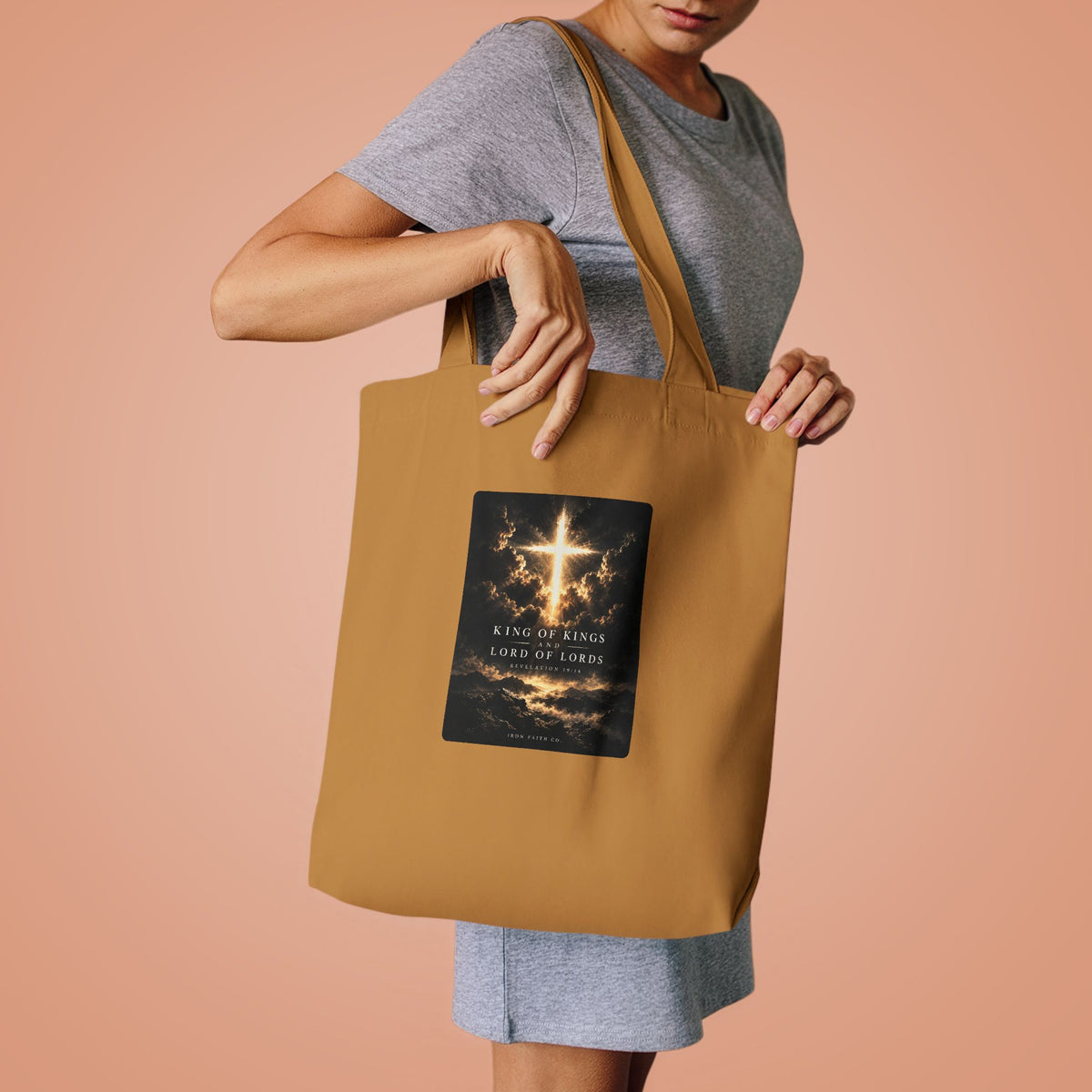 King of Kings Revelation 19:16 Tote Bag