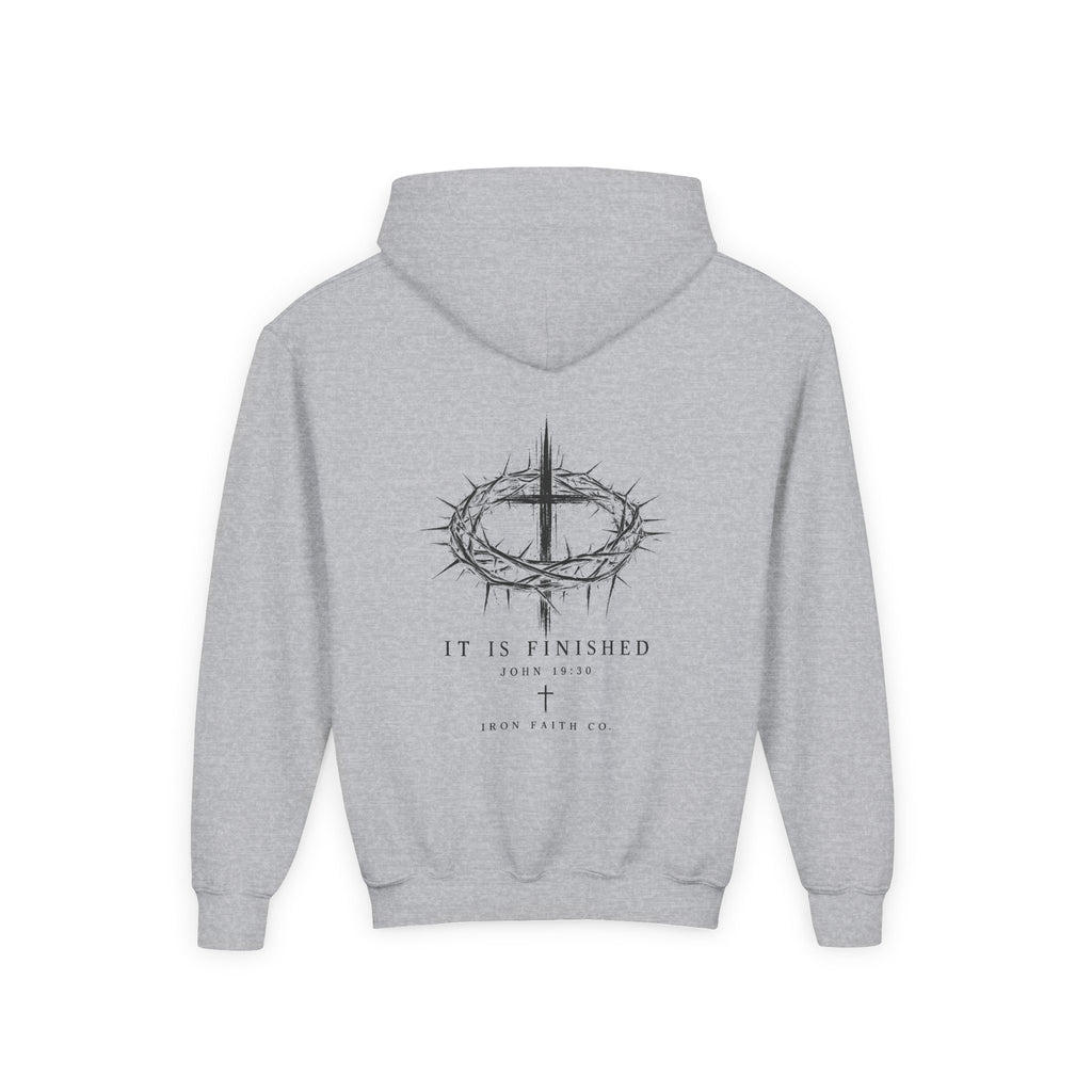 It Is Finished Youth Hoodie