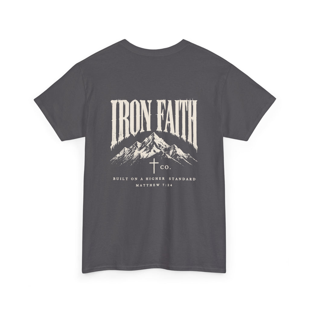 Built on a Higher Standard Tee – Back Print