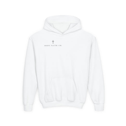 Built on a Higher Standard Youth Hoodie – Back Print