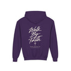 Walk By Faith Youth Hoodie – Back Print