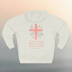 A Woman Who Fears The Lord Is Worthy Of Praise | Proverbs 31:30 | Iron Faith Co. | Fleece Hoodie