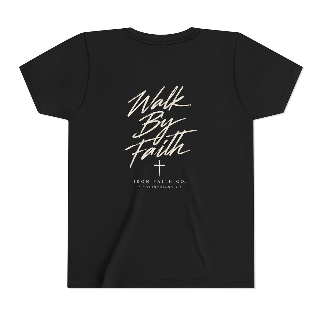 Walk By Faith Youth Tee – Back Print