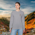 Be strong and courageous Joshua 1:9 | forged by Faith | Iron Faith Co. | Crewneck Sweatshirt