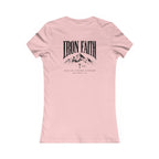 Built on a Higher Standard Women's Fitted Tee – Back Print
