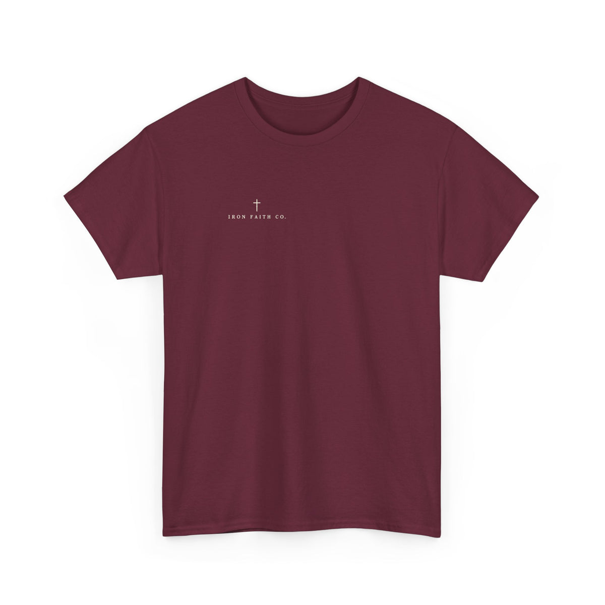 Iron Faith Co. Wordmark Tee – Back Print