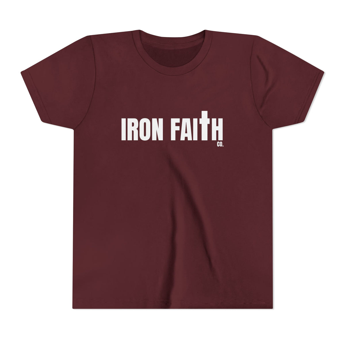 Iron Faith Co. Wordmark Youth Tee