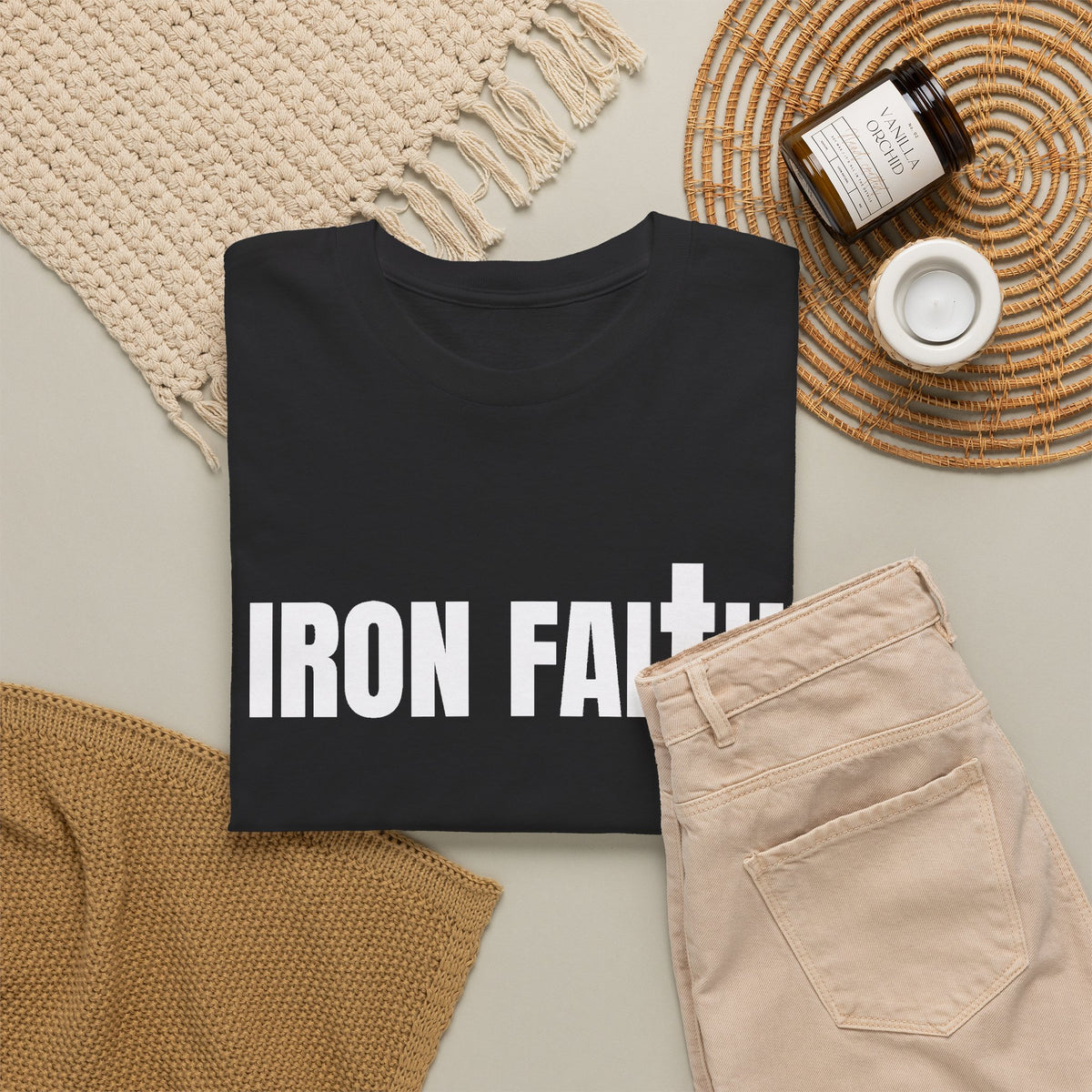 Iron Faith Co. Wordmark Tee