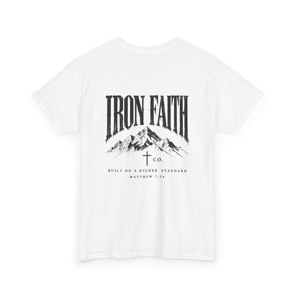 Built on a Higher Standard Tee – Back Print