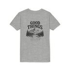 Good Things Come From Obedience Youth Tee – Back Print