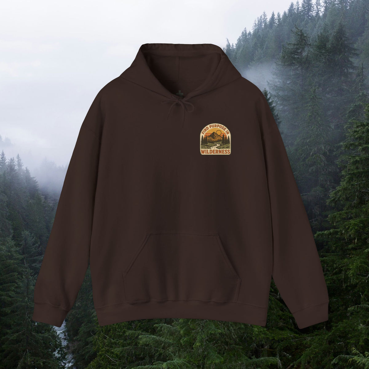 Find purpose in wilderness - Iron Faith Co. - Comfortable Heavy Blend Sweatshirt - photo 6 of 30
