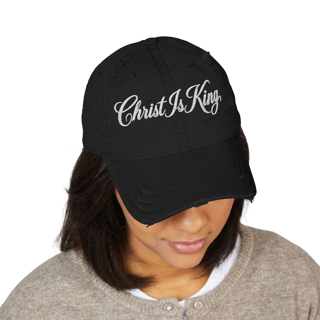 Christ Is King Dad Hat