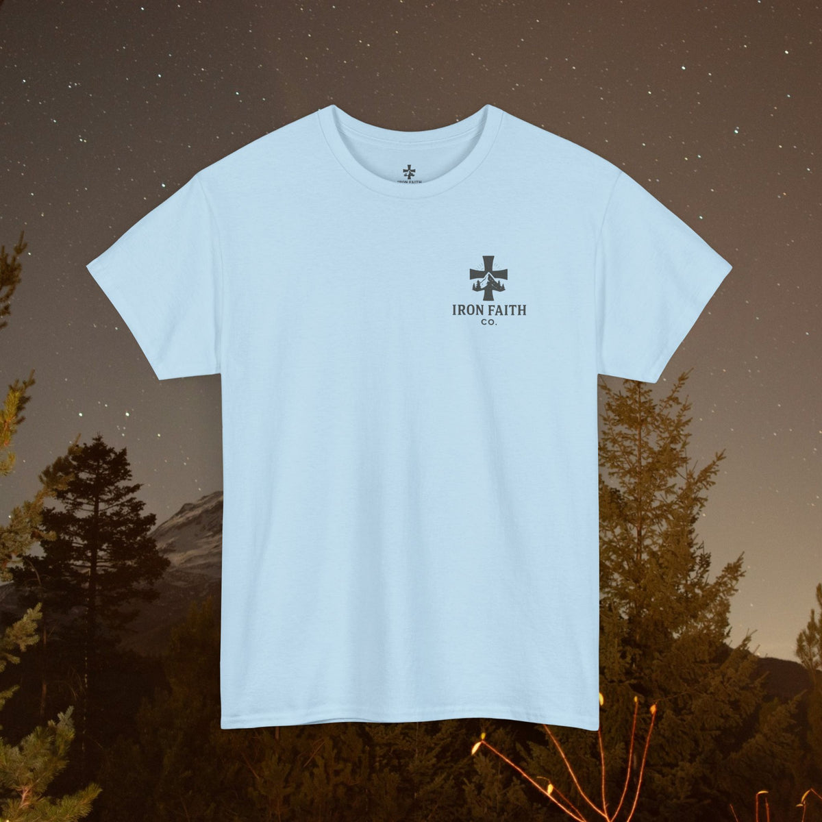 Iron Faith Co - Not Perfect, Just Forgiven - Unisex Heavy Cotton T-Shirt - photo 11 of 30