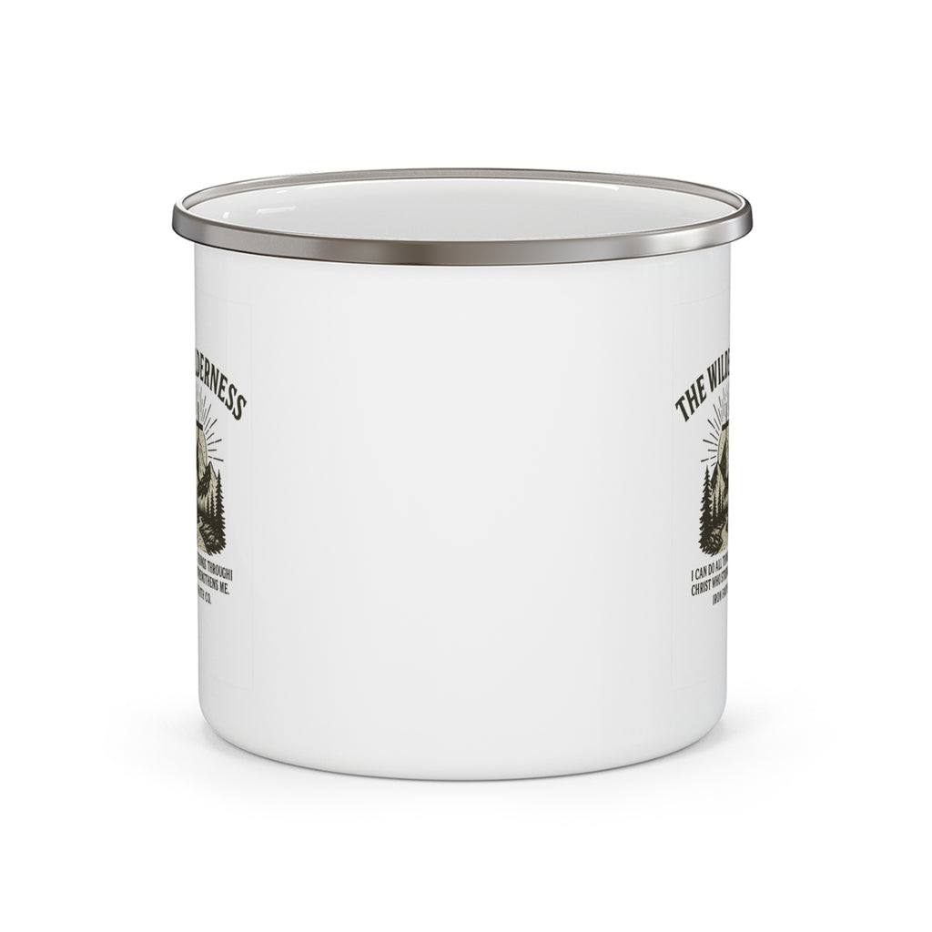 The Wilderness Enamel Camp Mug