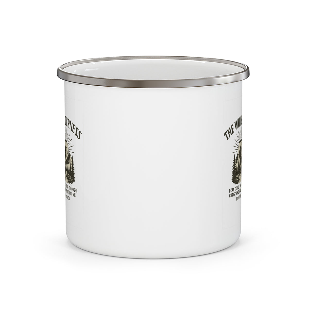 The Wilderness Enamel Camp Mug