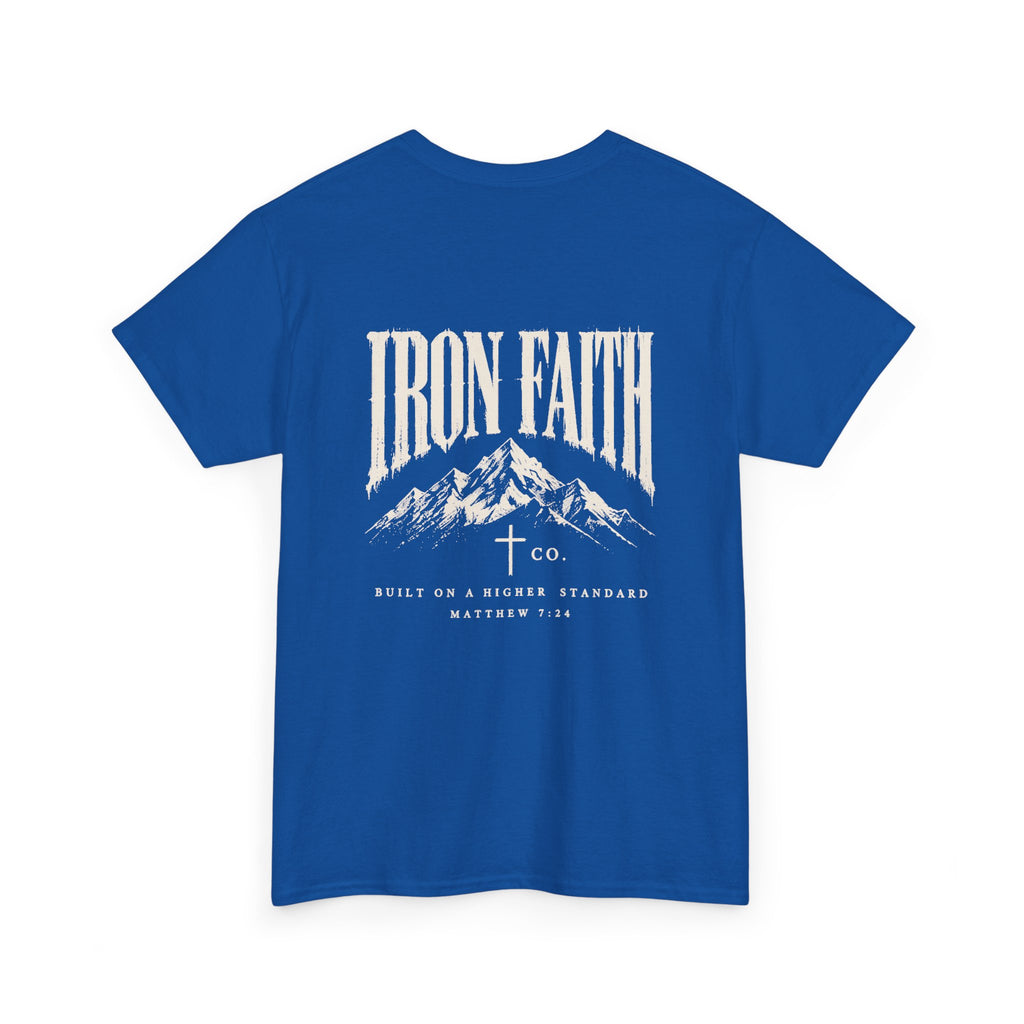Built on a Higher Standard Tee – Back Print