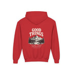 Good Things Come From Obedience Youth Hoodie – Back Print