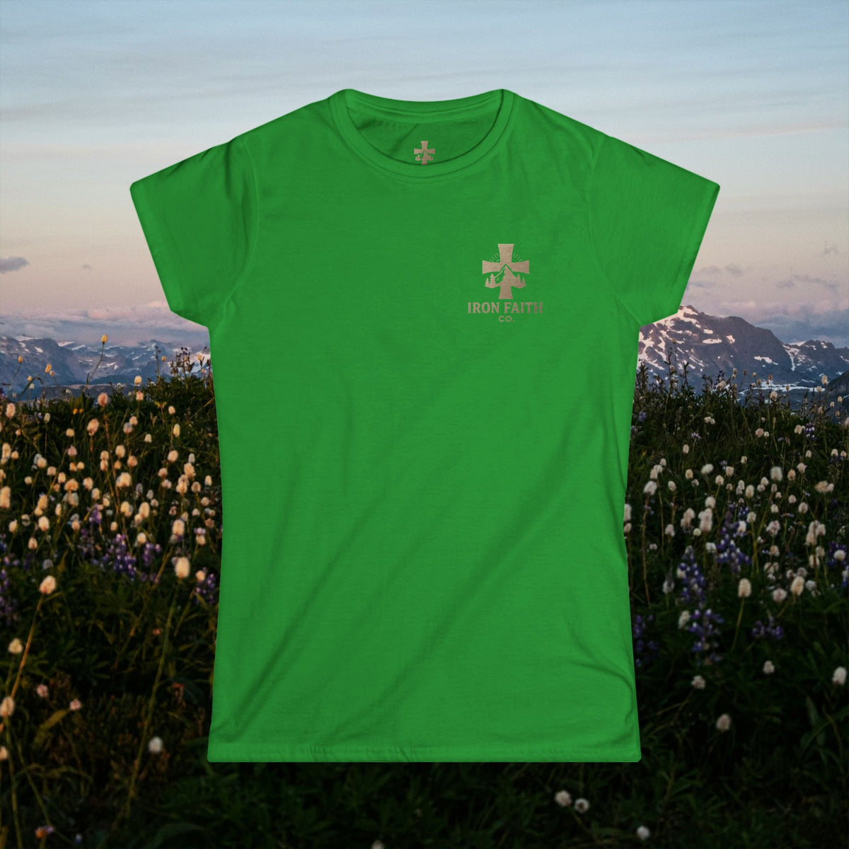 Iron Faith Co. - Walk by Faith - Women's Softstyle Tee - photo 6 of 30