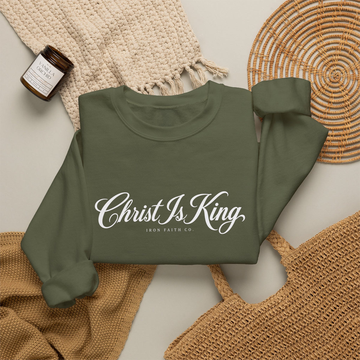 Christ Is King Crewneck
