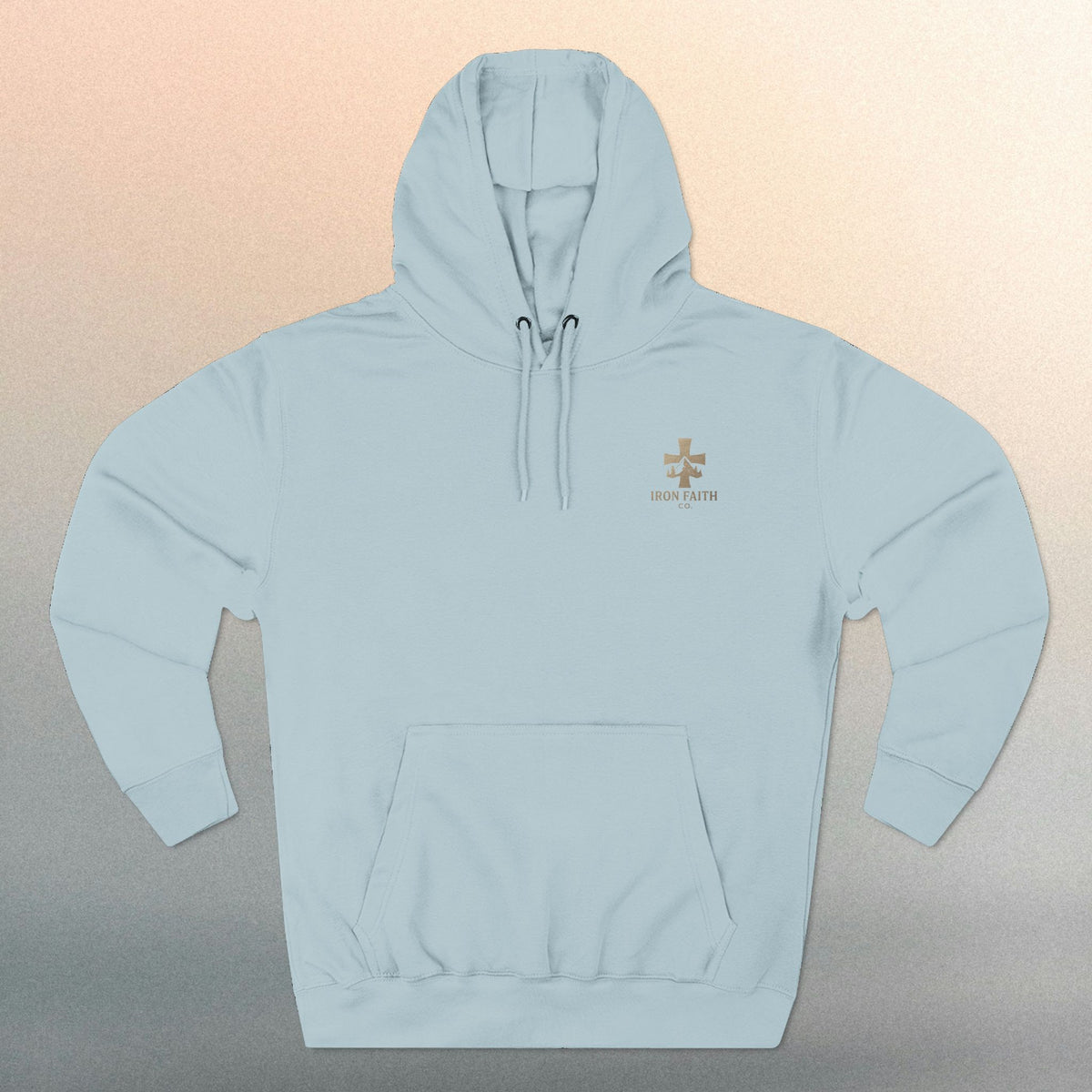 A Woman Who Fears The Lord Is Worthy Of Praise - Proverbs 31:30 - Iron Faith Co. - Fleece Hoodie - photo 7 of 30