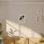 The Pray Harder Canvas Print shown in a styled everyday scene (product mockup)