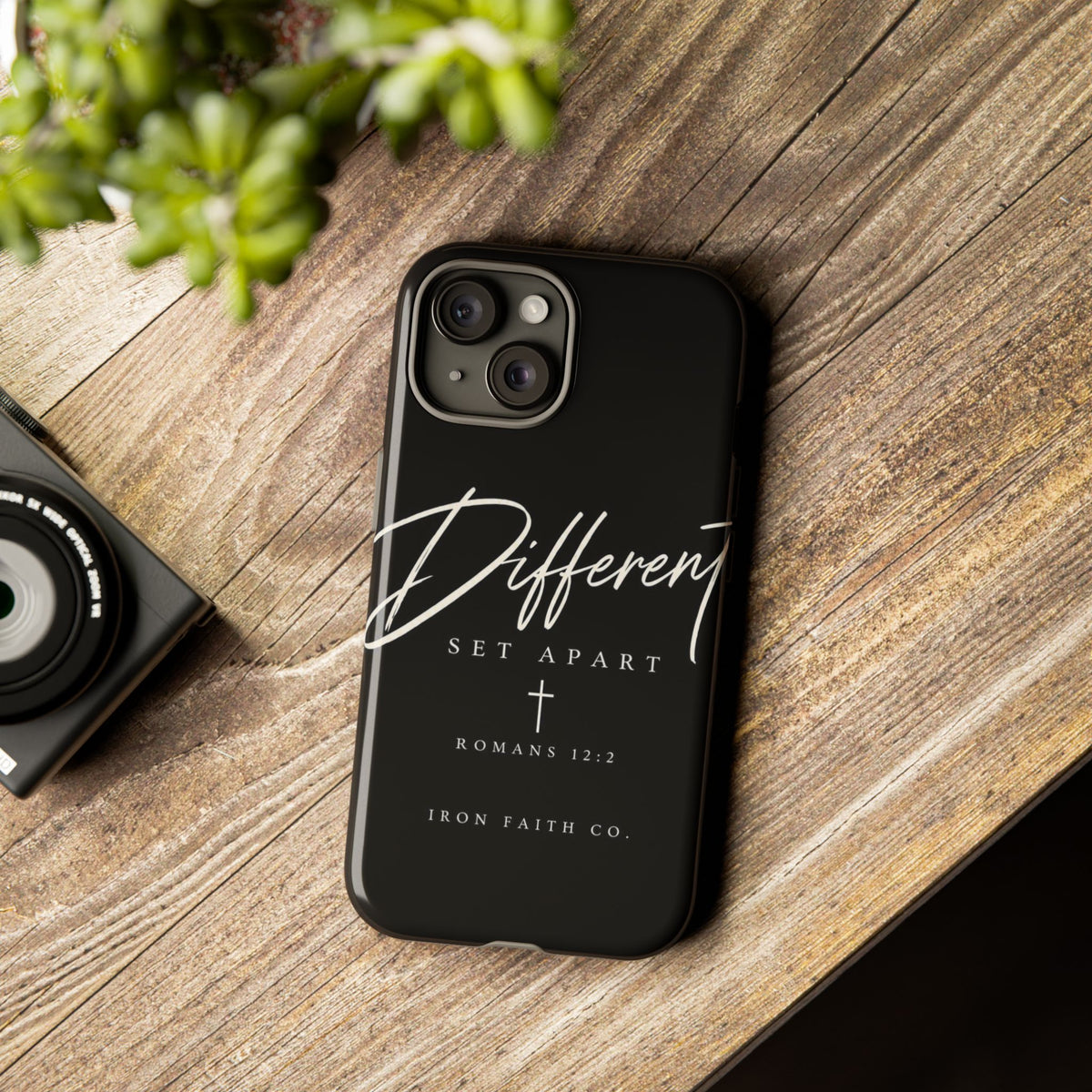 Different Romans 12:2 Phone Case