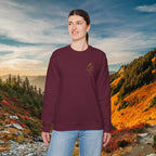 Be strong and courageous Joshua 1:9 - forged by Faith - Iron Faith Co. - Crewneck Sweatshirt - photo 15 of 30