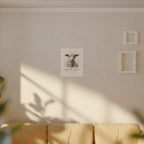 The Worthy Revelation 5:12 Canvas Print shown in a styled everyday scene (product mockup)